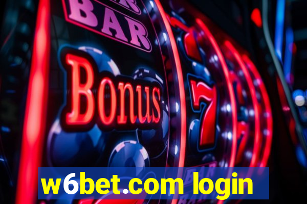 w6bet.com login